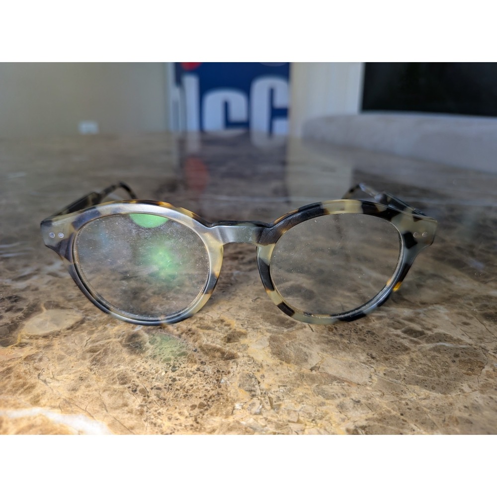 Muse EDWARDS 32-001832 Round Eyeglasses Frame, Tortoise Beige 48-21-145